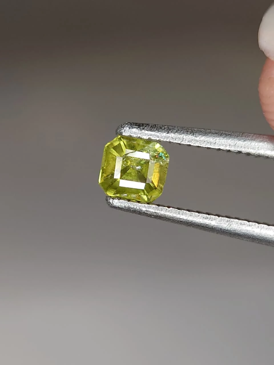 0.3ct Natural Demantoid Garnet from Pakistan — view 5
